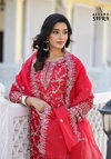 Sifra By Afsana Organza Pakistani Readymade Suits Wholesale Market In Surat
